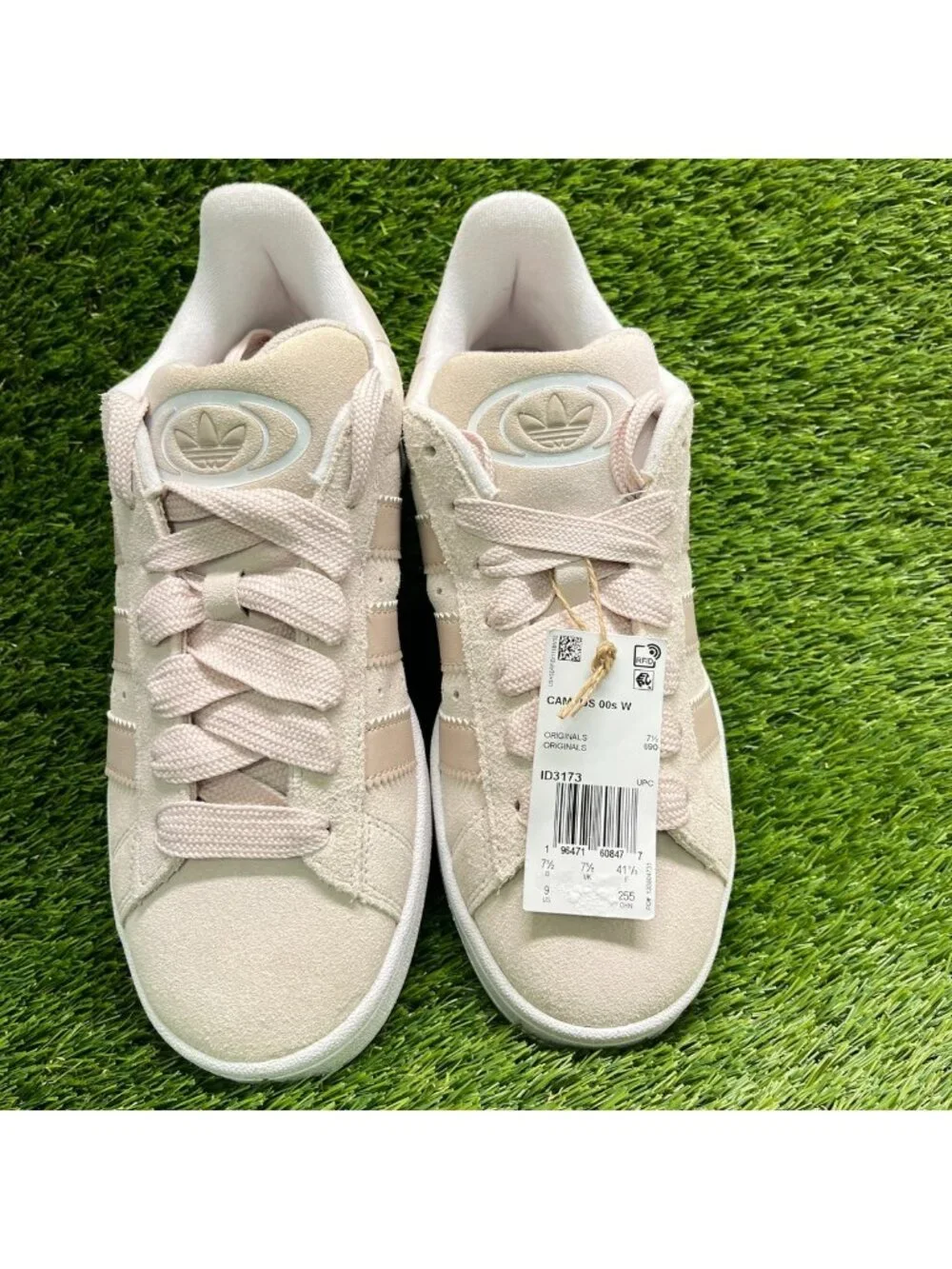 Adidas Campus 00s Womens Size 9 Pink Beige Athletic Walking Shoes Sneakers